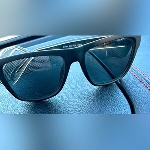 Black Polarized Anarchy Sunglasses